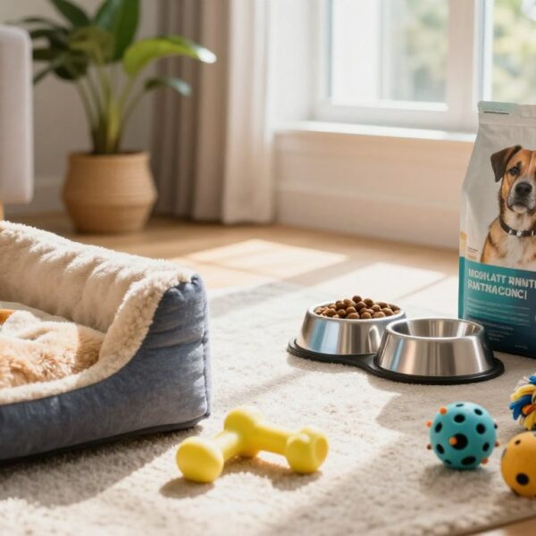 Erstausstattung für den neuen Hund