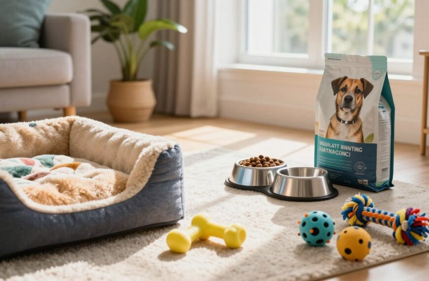 Erstausstattung für den neuen Hund