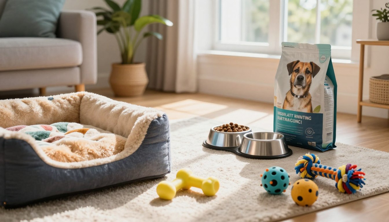Erstausstattung für den neuen Hund