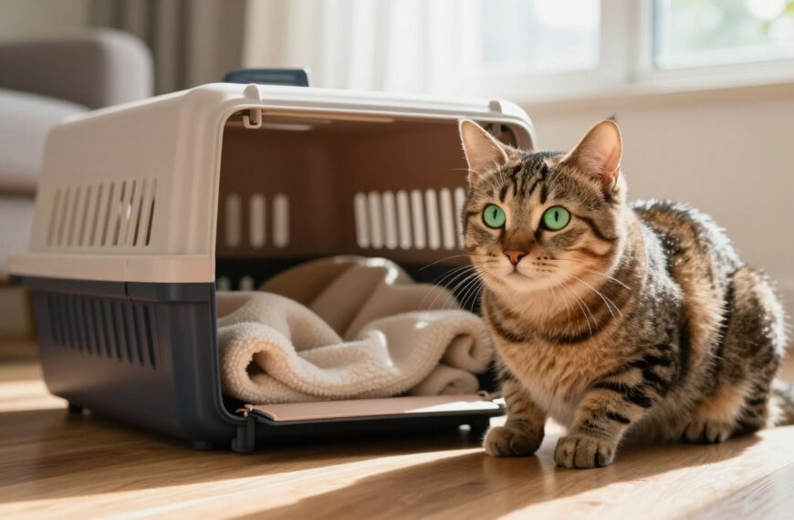 Katze an Transportbox gewöhnen