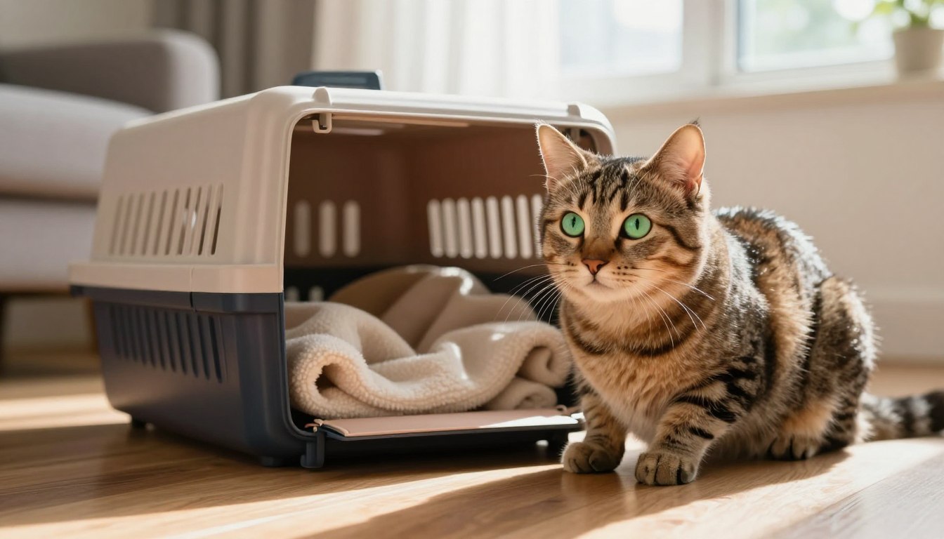 Katze an Transportbox gewöhnen