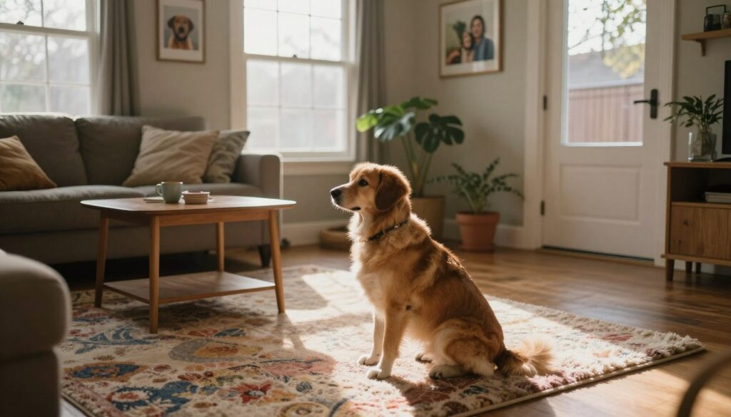 hund allein in der wohnung